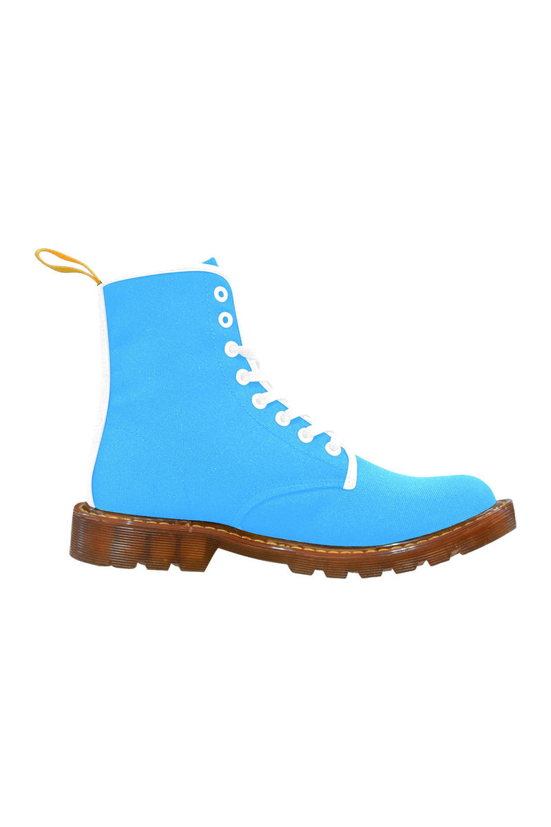 Summer Blue Martin Boots For Women - Objet D'Art