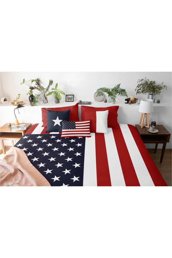 Americana Set Microfiber Duvet Cover - Objet D'Art