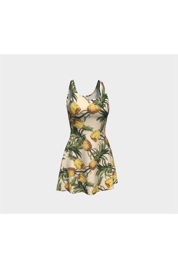 Pineapple Paradise Flare Dress - Objet D'Art