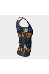 Let's Gogh Fitted Tank Top - Objet D'Art