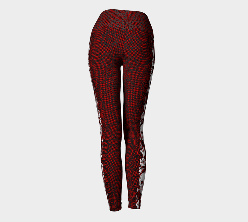 Skull yoga leggings - Objet D'Art