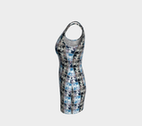 Vintage bodycon Dress - Objet D'Art