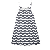 HERR BONE DRESS Drawstring Neck Sleeveless Dress (Model D68) - Objet D'Art