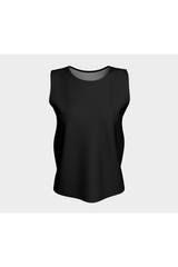 Black Loose Tank Top - Objet D'Art