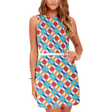 atomic3 Eos Women's Sleeveless Dress (Model D01) - Objet D'Art