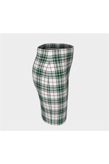 Holiday Plaid Fitted Skirt - Objet D'Art
