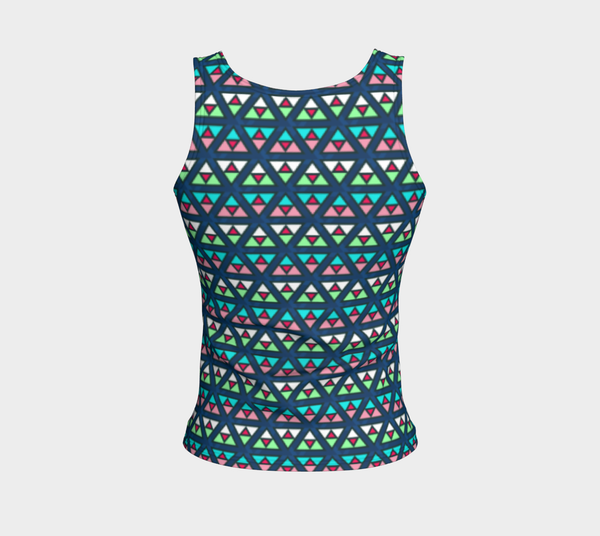 Tri Angel Fitted Tank Top - Objet D'Art
