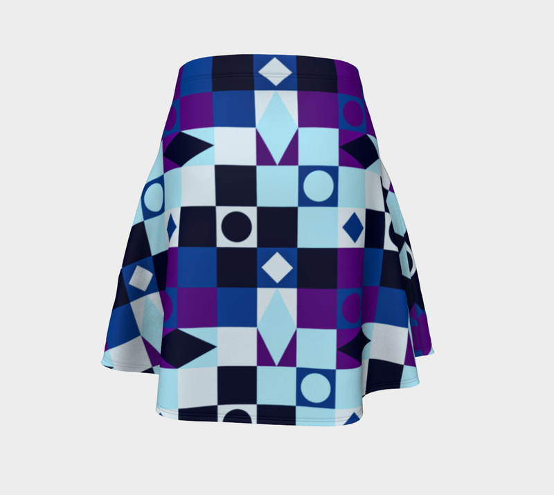 M Kemp Brand Flare Skirt - Objet D'Art