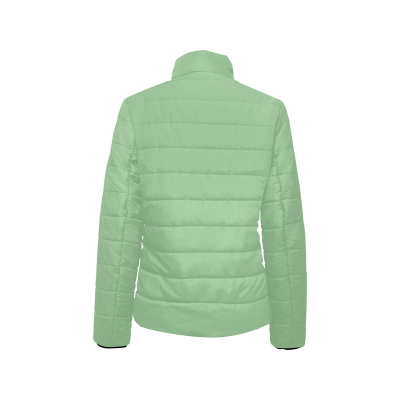 Basil Women's Stand Collar Padded Jacket - Objet D'Art