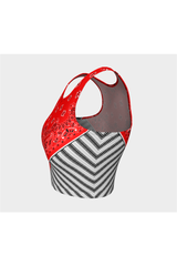 Red Bandana Athletic Top - Objet D'Art