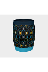 Ogee Fitted Skirt - Objet D'Art