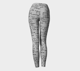 Mathlete Yoga Leggings - Objet D'Art