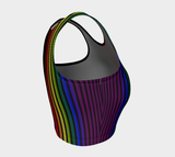 Fraunhofer Spectral Lines Athletic Crop Top - Objet D'Art