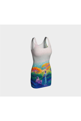 Henri Edmond Cross Bodycon Dress - Objet D'Art