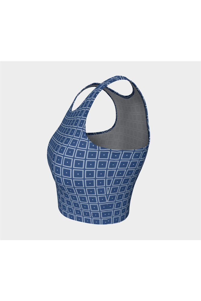 Vintage Grid Athletic Top - Objet D'Art