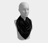 Black Square Scarf - Objet D'Art