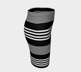 Striped Fitted Skirt - Objet D'Art