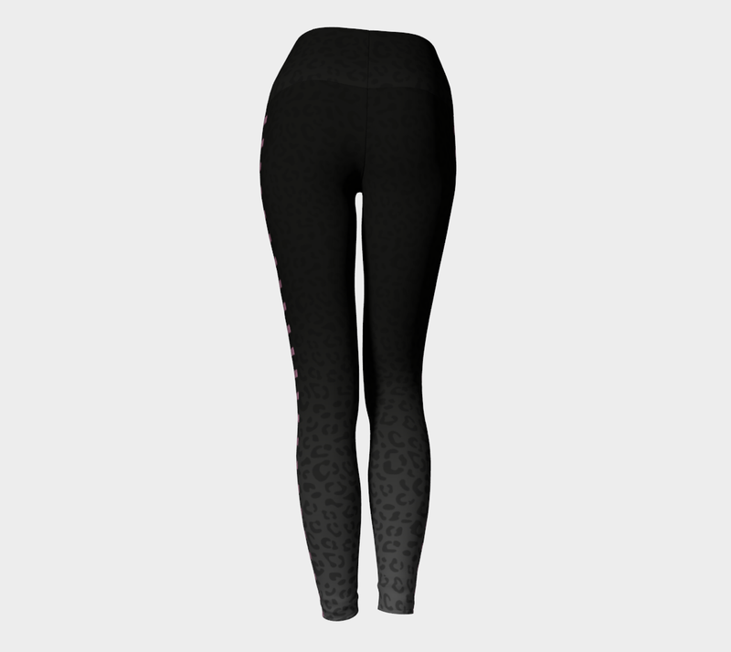 Pantera Familiar Yoga Leggings - Objet D'Art