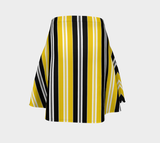 Striped Flare Skirt - Objet D'Art