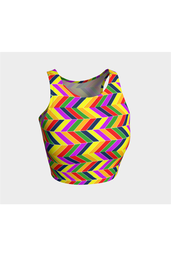 All Colors Herringbone Athletic Top - Objet D'Art