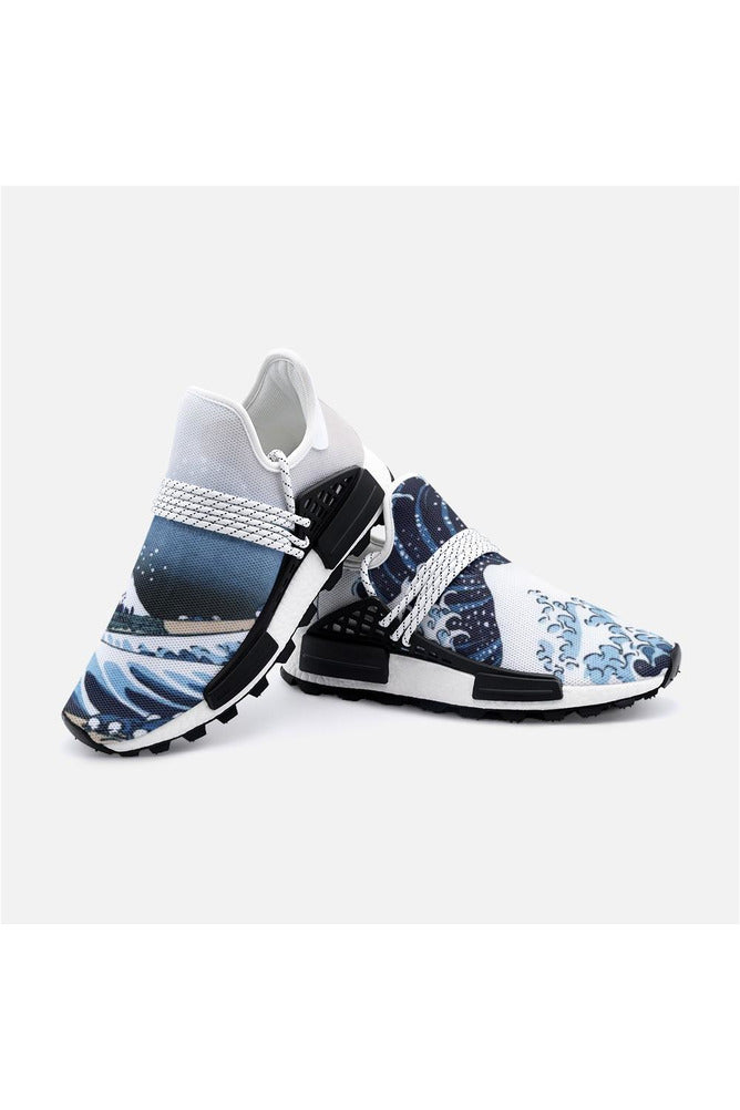 Great Wave Off Kanagawa Unisex Lightweight Sneaker - Objet D'Art