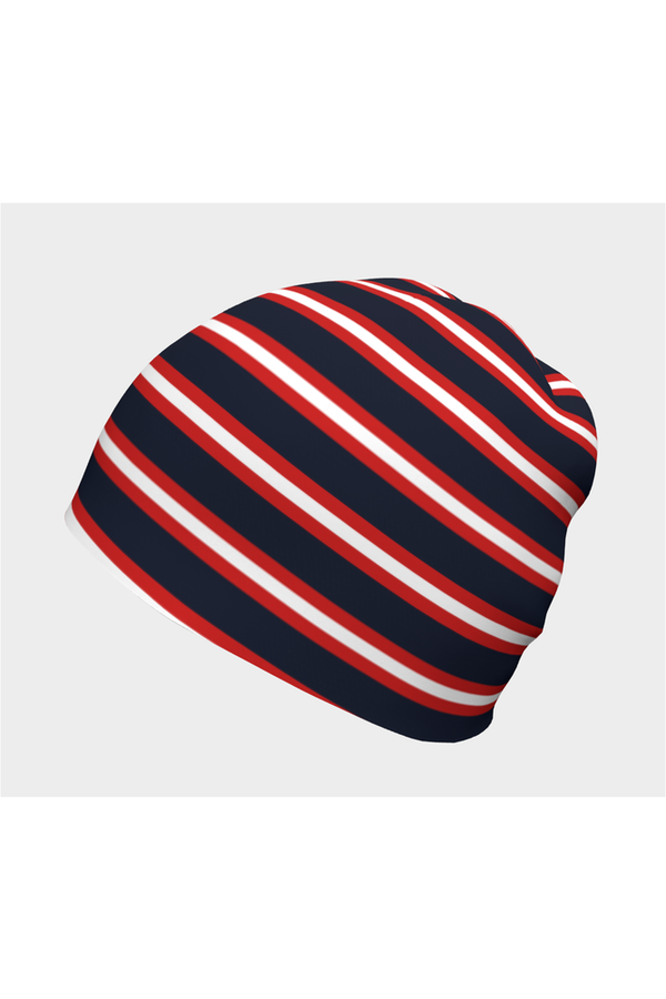 Americana Striped Beanie - Objet D'Art
