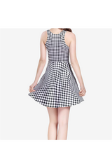 Women's Sleeveless Midi Casual Flared Skater Dress - Objet D'Art