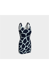 Giraffe Print Bodycon Dress - Objet D'Art