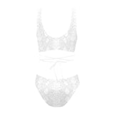 Snake sports_bra_back_template-Recovered Cross String Bikini Set (Model S29) - Objet D'Art