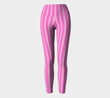 Striped Yoga Leggings - Objet D'Art