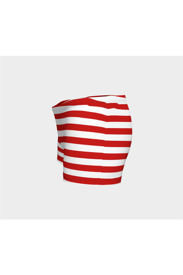 Red Striped Shorts - Objet D'Art