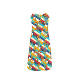 calico wildflowr africa Alcestis Slip Dress (Model D05) - Objet D'Art