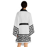 Long Sleeve Kimono Robe - Objet D'Art