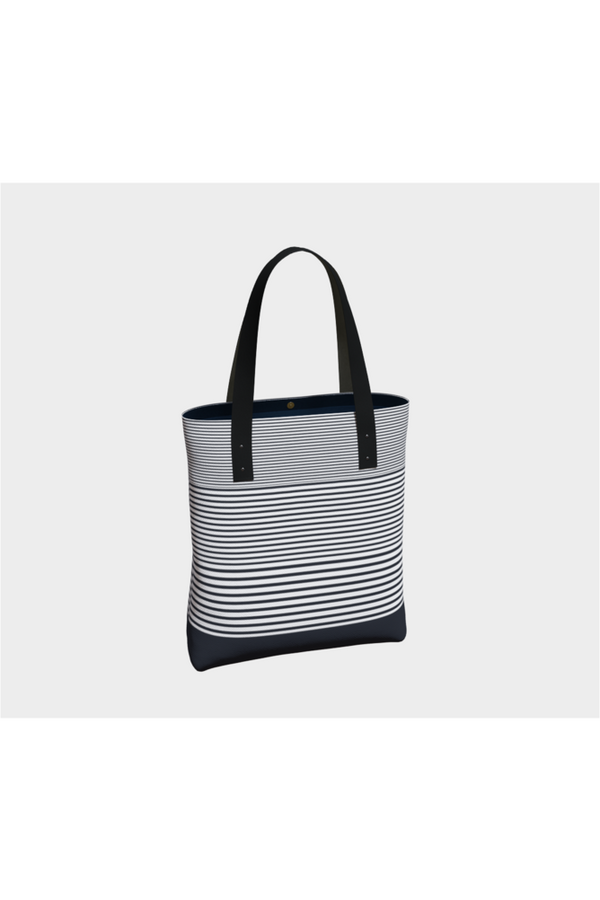 Harmonic Stripes Tote Bag - Objet D'Art