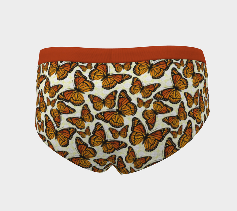 Monarch Butterfly Cheeky Briefs - Objet D'Art