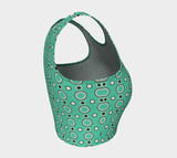 Polka Dot Athletic Crop Top - Objet D'Art