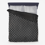 Polka dot Microfiber Duvet Cover - Objet D'Art