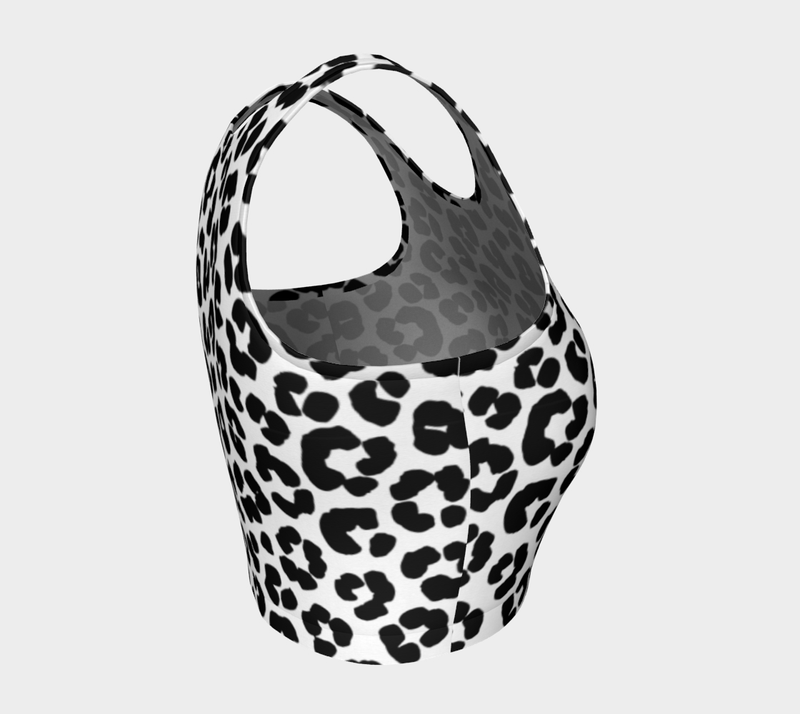 Leopard Print Crop Top - Objet D'Art