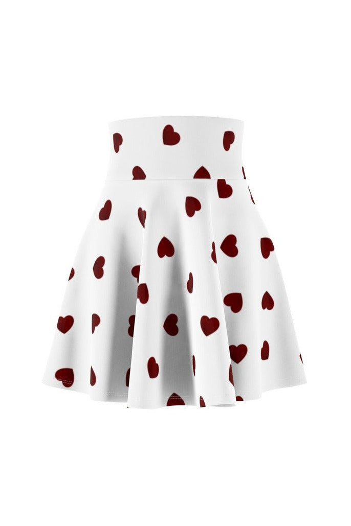 Hearts Women's Skater Skirt - Objet D'Art