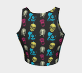 Nightmare Athletic Crop Top - Objet D'Art