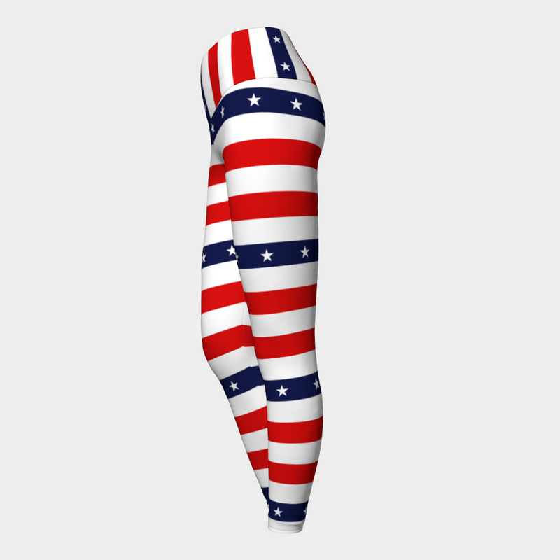 Americana Yoga Leggings - Objet D'Art