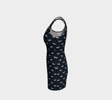 Butterfly Bodycon Dress - Objet D'Art