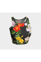 Floral Athletic Top - Objet D'Art