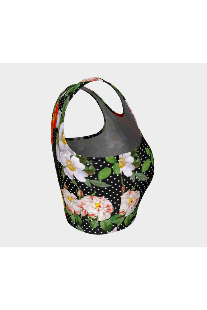 Floral Athletic Top - Objet D'Art