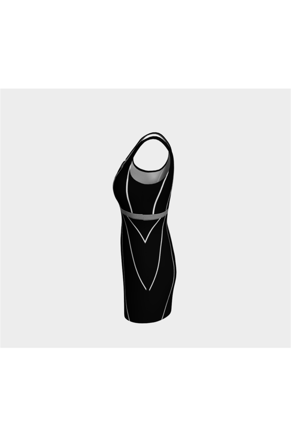 Rays Bodycon Dress - Objet D'Art