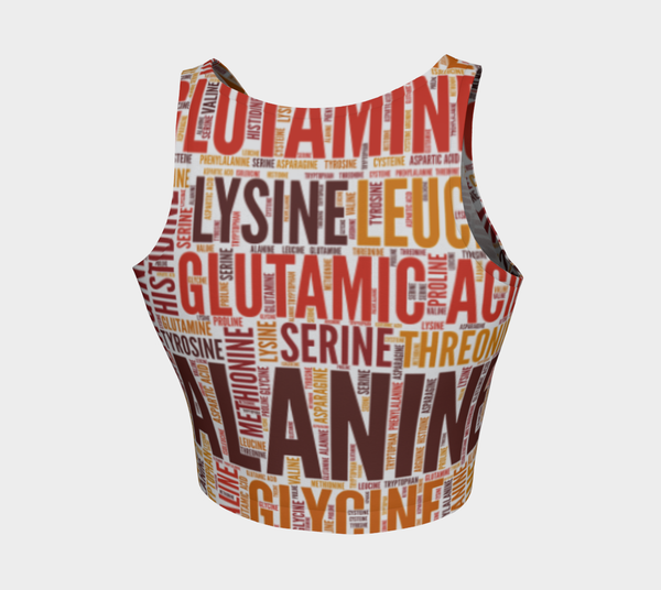 Amino Acid Athletic Crop Top - Objet D'Art