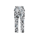 selenium gray print 2 Men's All Over Print Casual Trousers (Model L68) - Objet D'Art