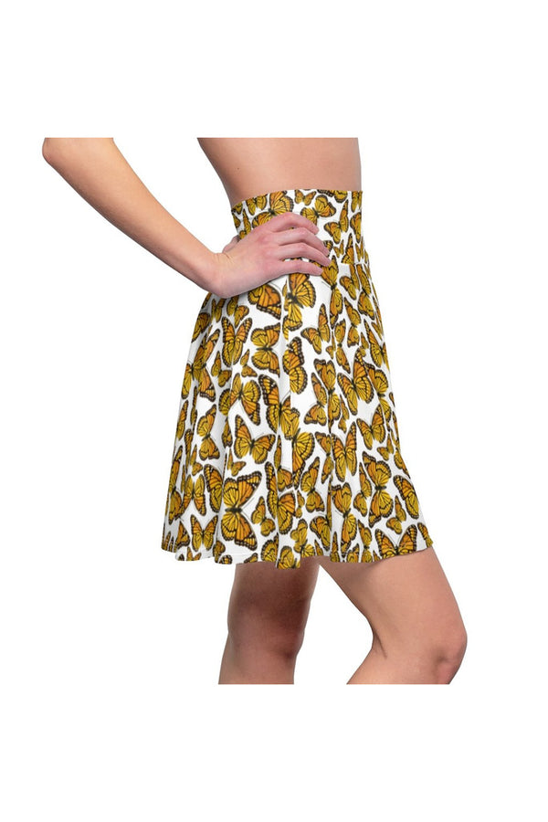 Monarch Butterfly Women's Skater Skirt - Objet D'Art