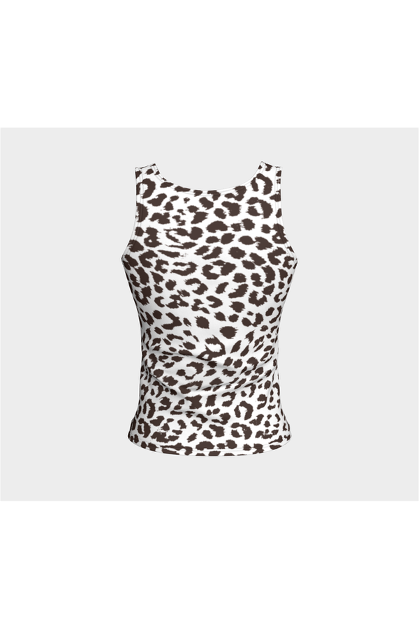 Leopard Print Fitted Tank Top - Objet D'Art