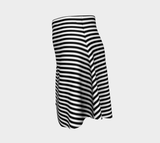 Striped Flare Skirt - Objet D'Art